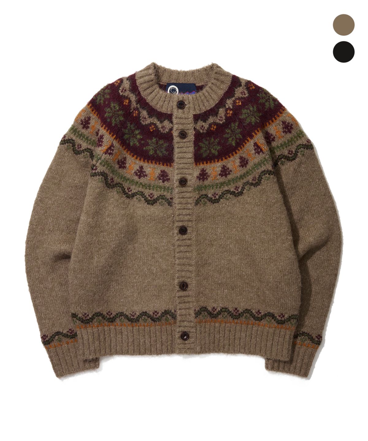 펜필드(PENFIELD) [PF]스노우 프로그 니트 가디건_FS3NJ13U