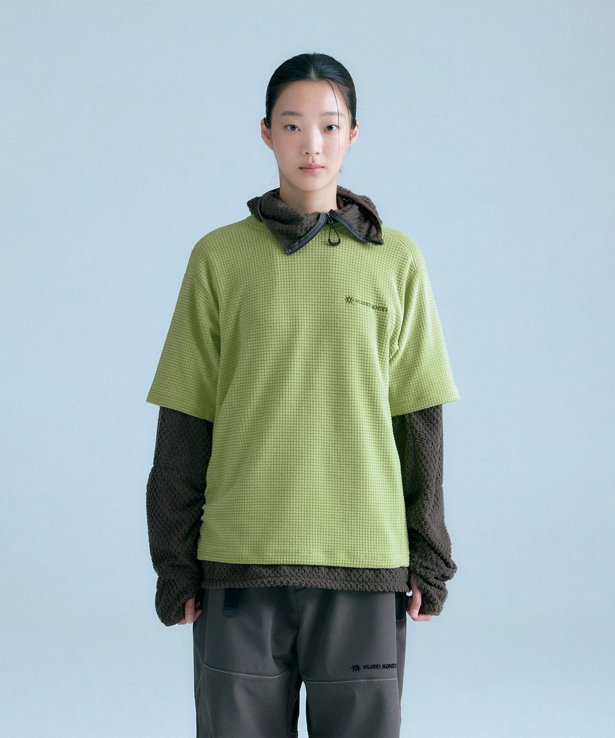 코오롱스포츠(KOLON SPORT) WM 베이스레이어 라운드 티 8UTCA26301LOI