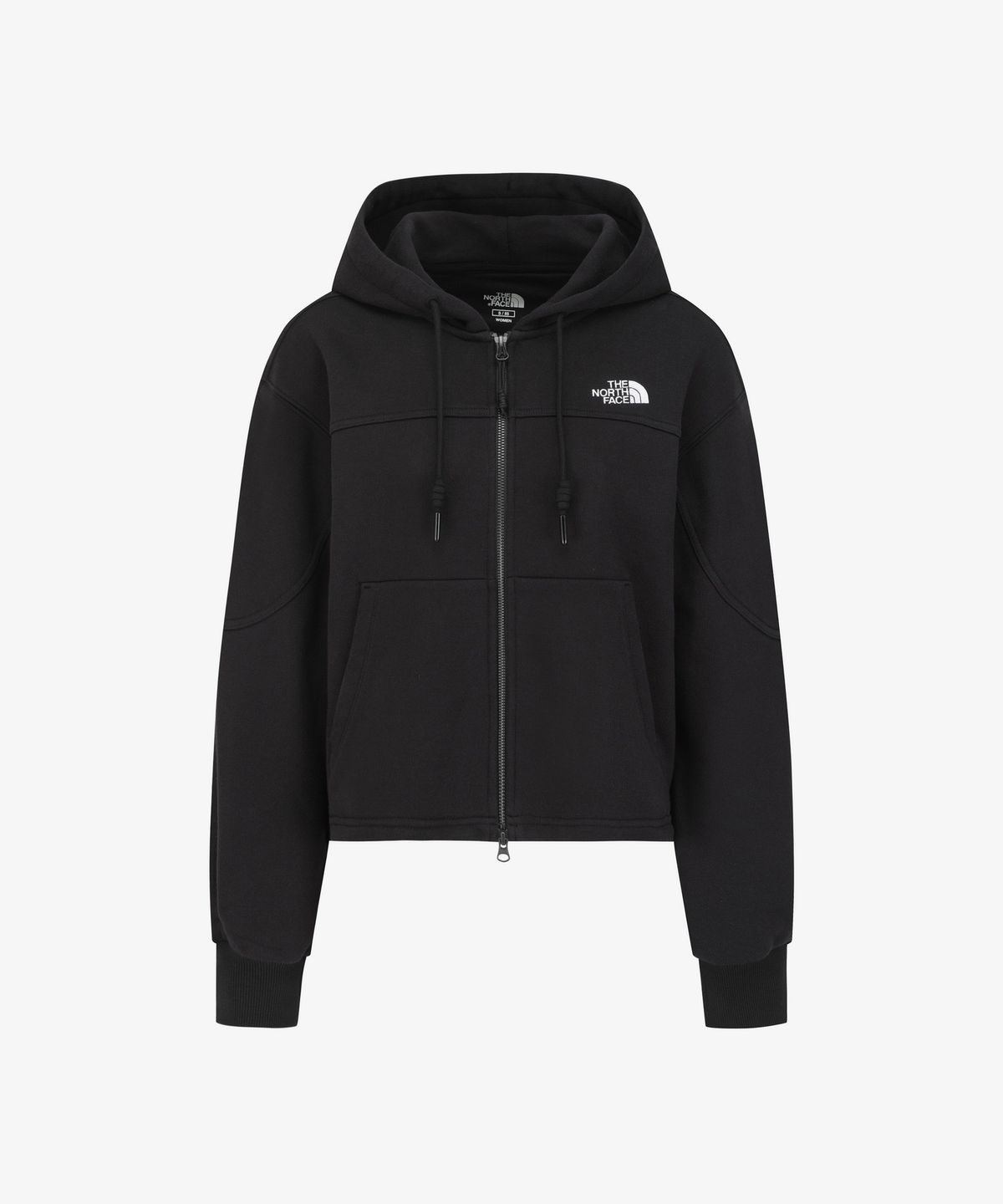 노스페이스(THE NORTH FACE) NJ5JS81K 여성 엣지라인 후드 집업 BLACK