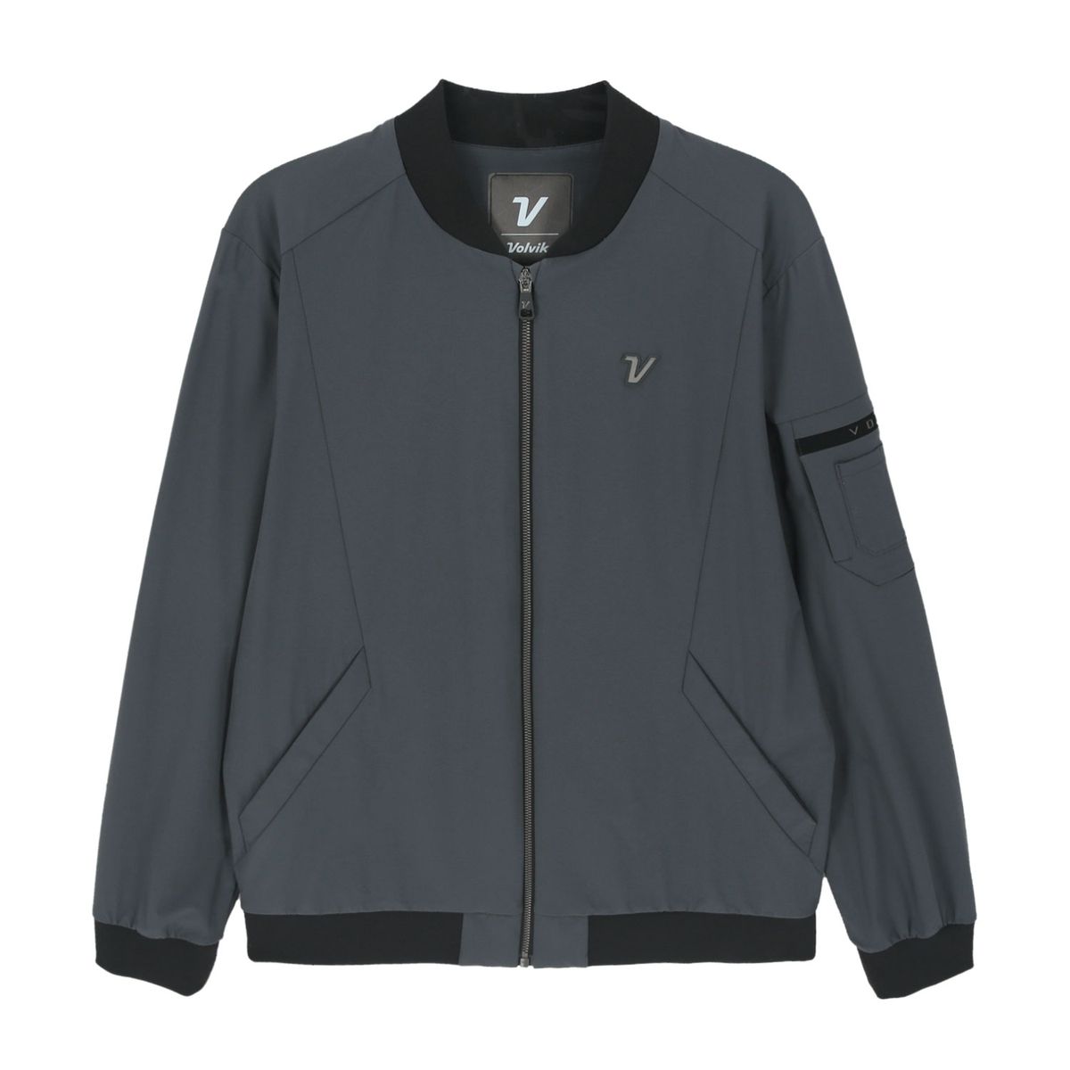 볼빅 골프웨어(VOLVIK GOLFWEAR) 남성 [STD] 남성 부르종 홑겹 점퍼 VMWBQ991_CG