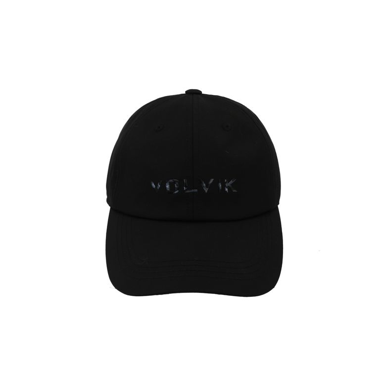 남성 남성 까모 자수 솔리드 캡 VMAPQ801_BK