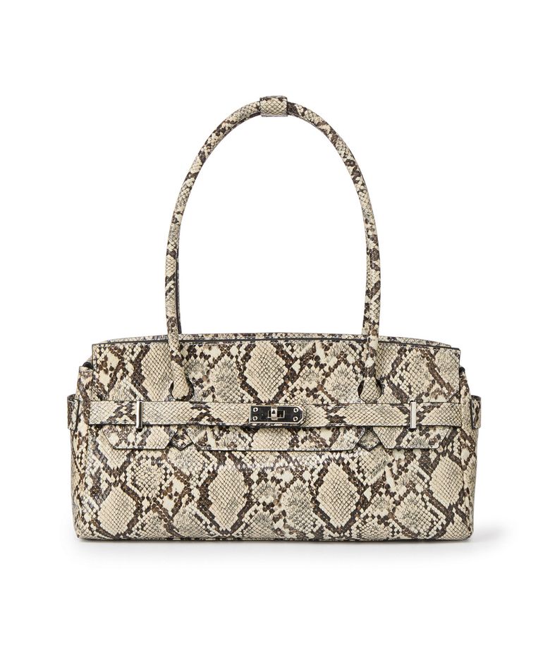 ANIMAL TWO-WAY BAG IN BEIGE