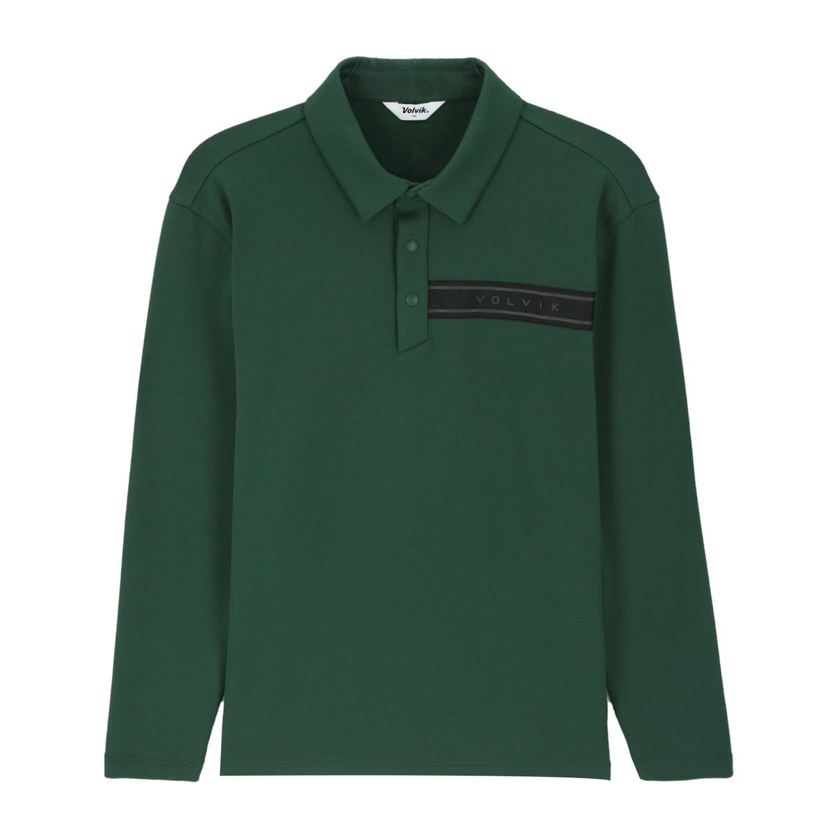 볼빅 골프웨어(VOLVIK GOLFWEAR) 남성 [STD] 남성 소프트 양면 JQD 제에리 긴팔 티셔츠 VMTSQ991_DE