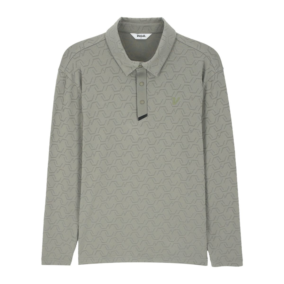 볼빅 골프웨어(VOLVIK GOLFWEAR) 남성 남성 로고 JQD 제에리 긴팔 티셔츠 VMTSQ901_DB