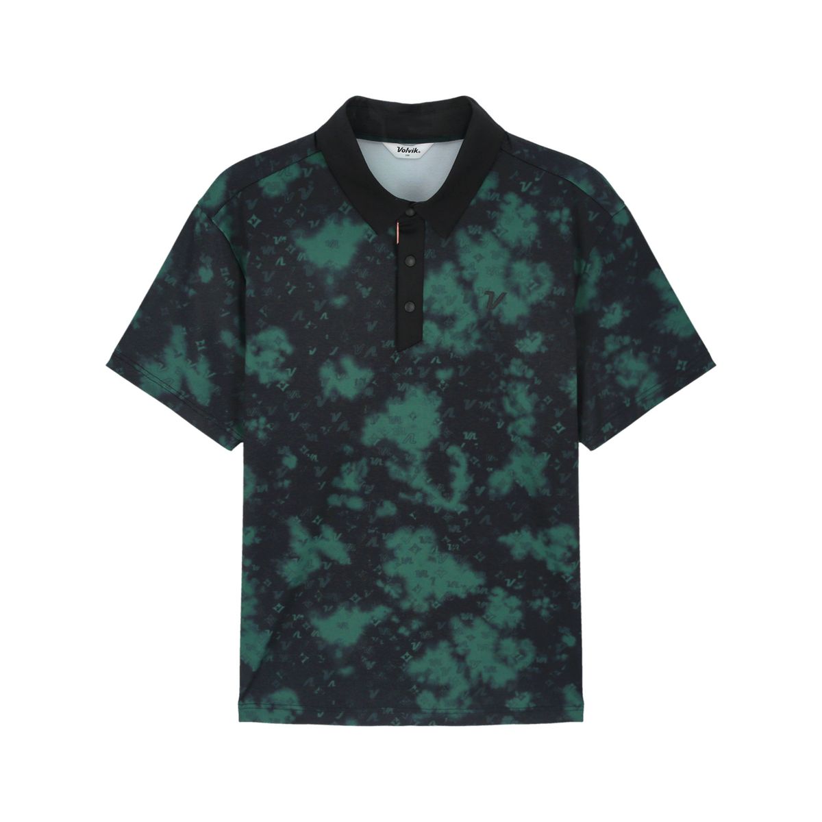 볼빅 골프웨어(VOLVIK GOLFWEAR) 남성 [STD] 남성 시즌패턴 제에리 반팔 티셔츠 VMTSQ891_DE