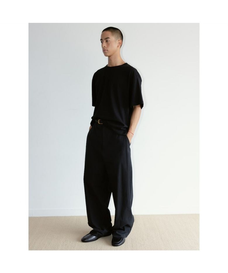 [Unisex] Classic Tuck Pants  Black (TA6721U035)