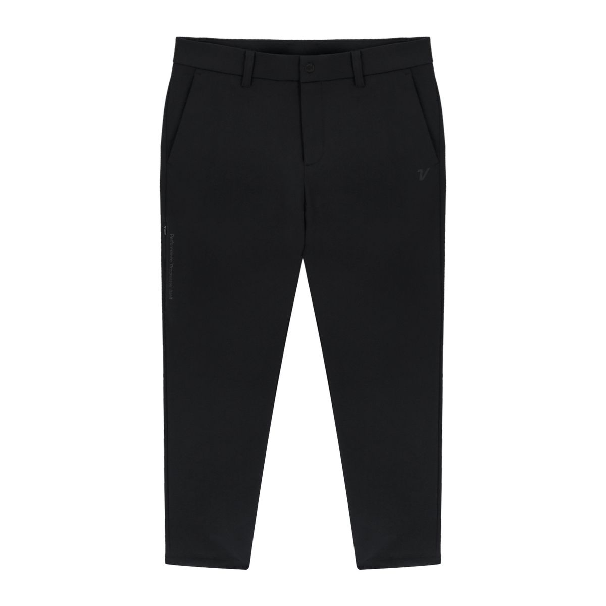 볼빅 골프웨어(VOLVIK GOLFWEAR) 남성 남성 조직감 릴렉스 핏 팬츠 VMPTQ903_BK