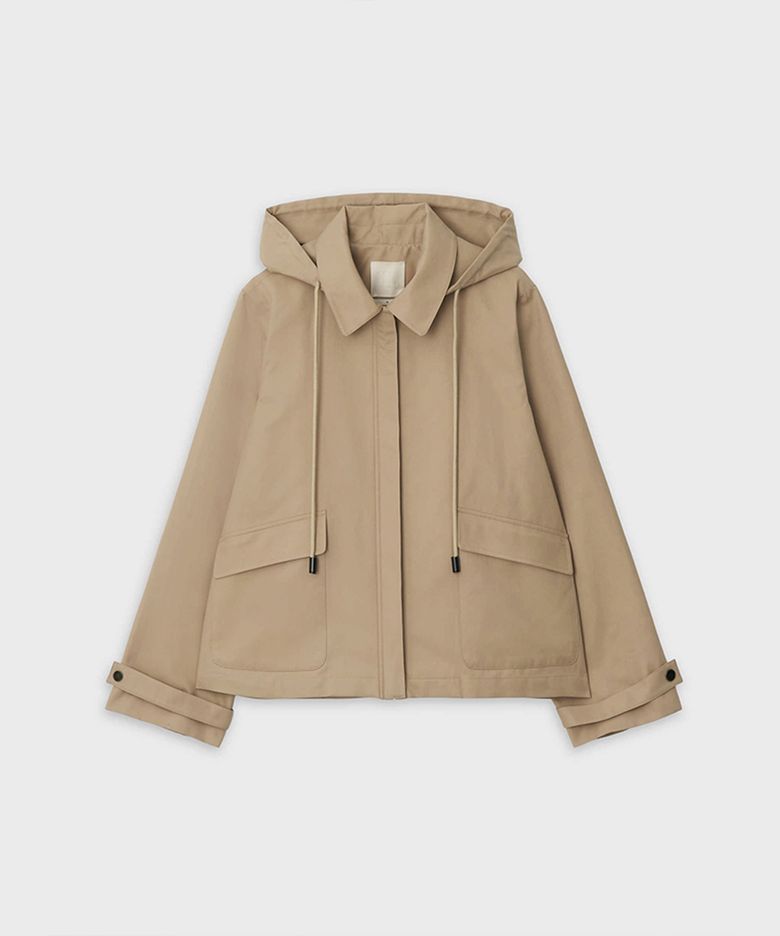 HOOD PARKA_BEIGE