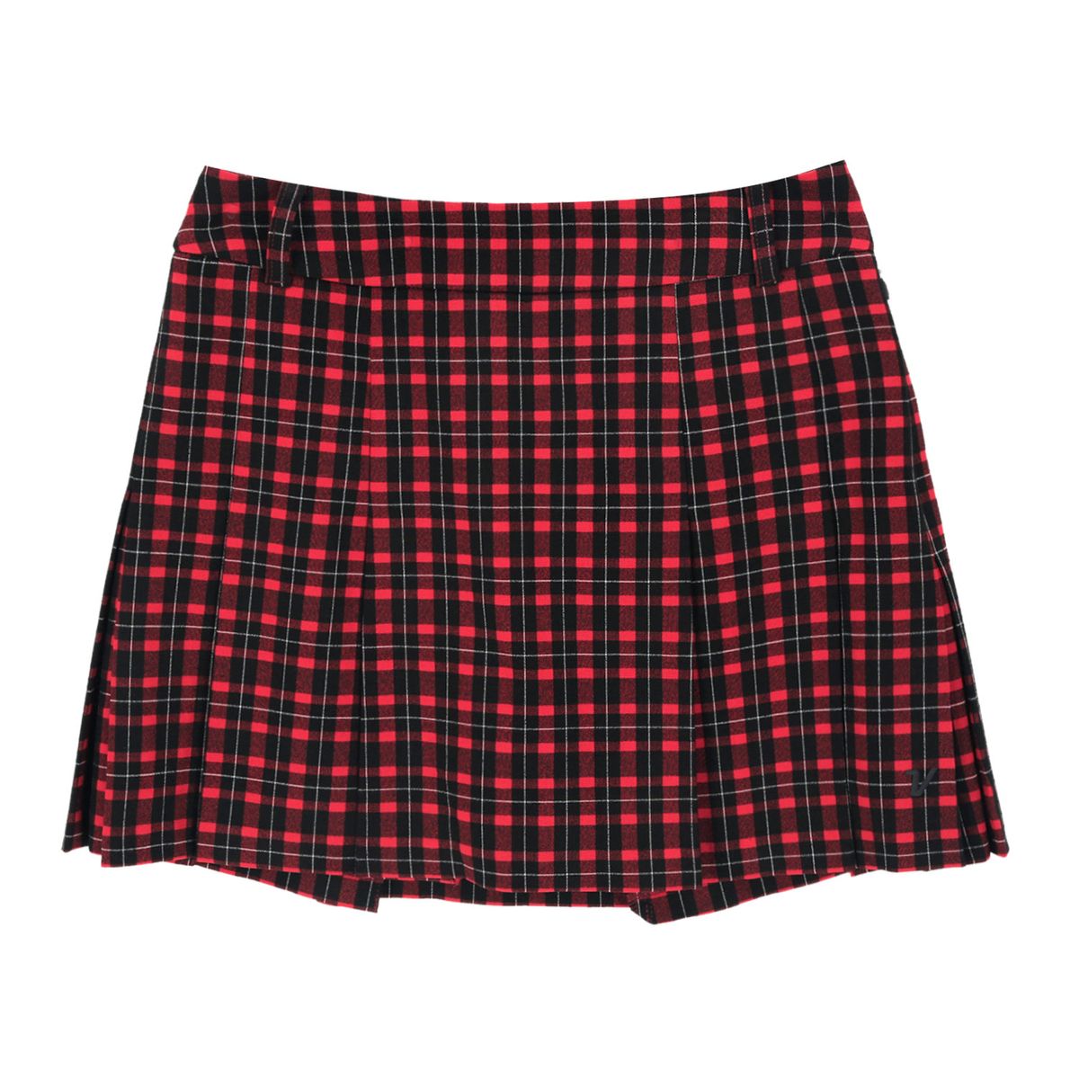 볼빅 골프웨어(VOLVIK GOLFWEAR) 여성 여성 체크큐롯 VLCUQ902_RE