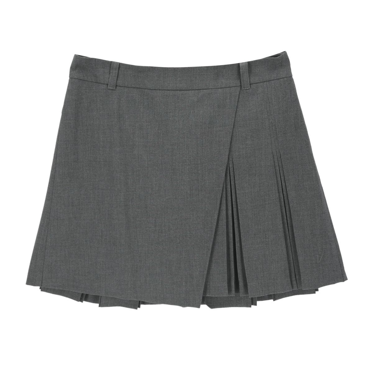 볼빅 골프웨어(VOLVIK GOLFWEAR) 여성 여성  변형 더블플리츠 큐롯 VLCUQ901_GR