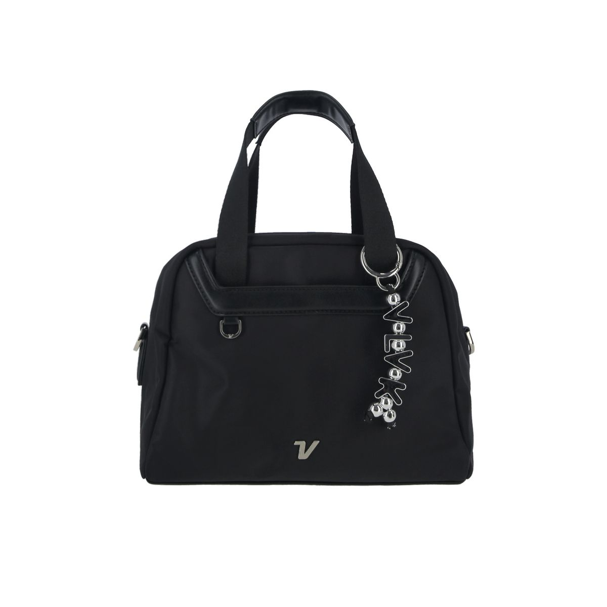 볼빅 골프웨어(VOLVIK GOLFWEAR) 여성 여성 VOLVIK 참 장식 포인트 토트백 VLABQ803_BK