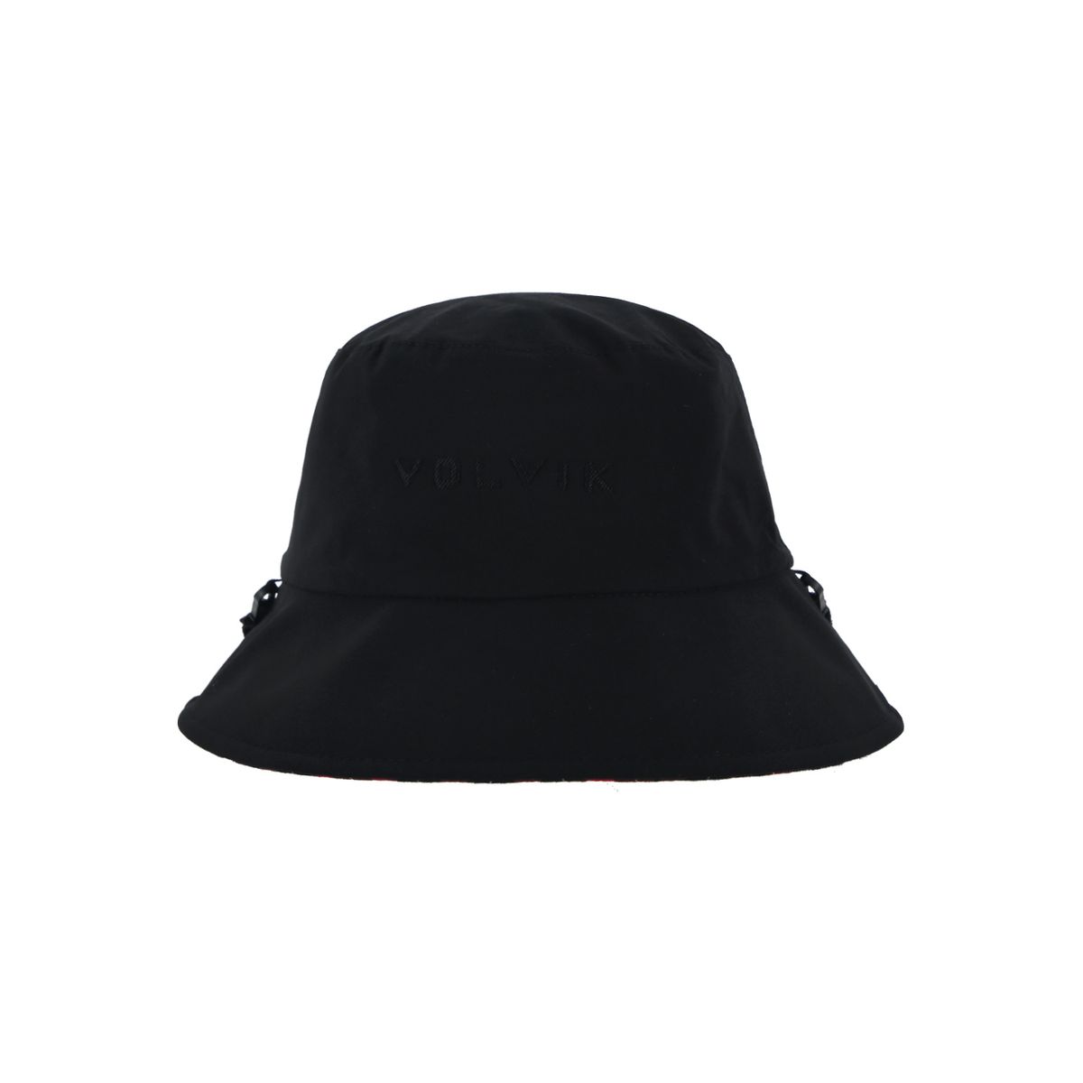 볼빅 골프웨어(VOLVIK GOLFWEAR) 여성 체크 패턴 리버시블 햇 VLAPQ803_RE