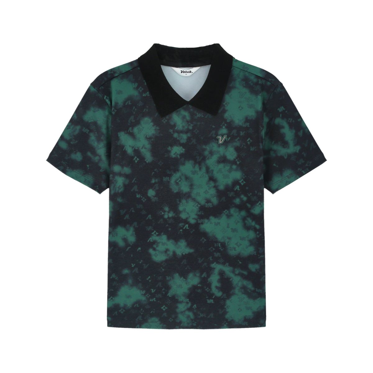 볼빅 골프웨어(VOLVIK GOLFWEAR) 여성 [STD] 여성 시즌패턴 반팔티셔츠 VLTSQ891_GE
