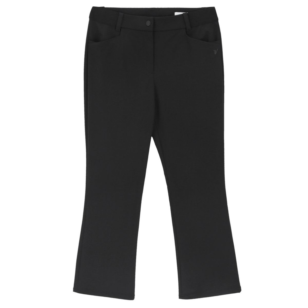 볼빅 골프웨어(VOLVIK GOLFWEAR) 여성 [STD] 여성 테크니컬 나이론 스판 부츠컷 팬츠 VLPTQ992_BK