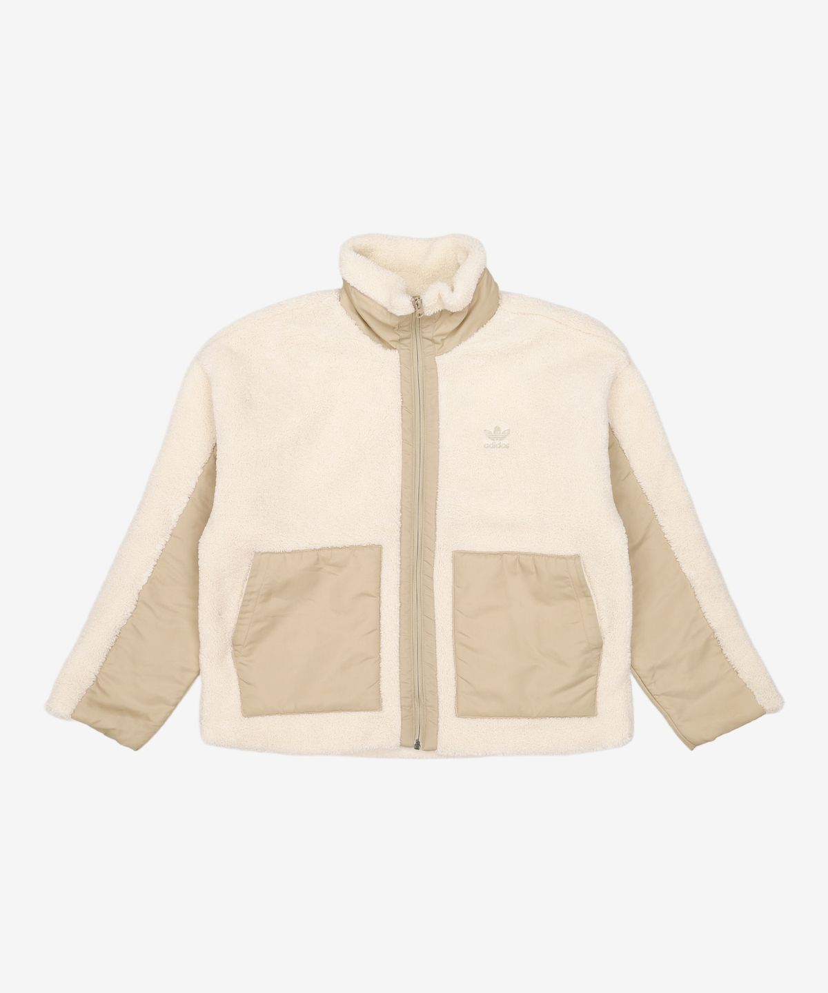 아디다스(ADIDAS) 쉐르파 바이커 자켓 W - 화이트 / HC6603 L