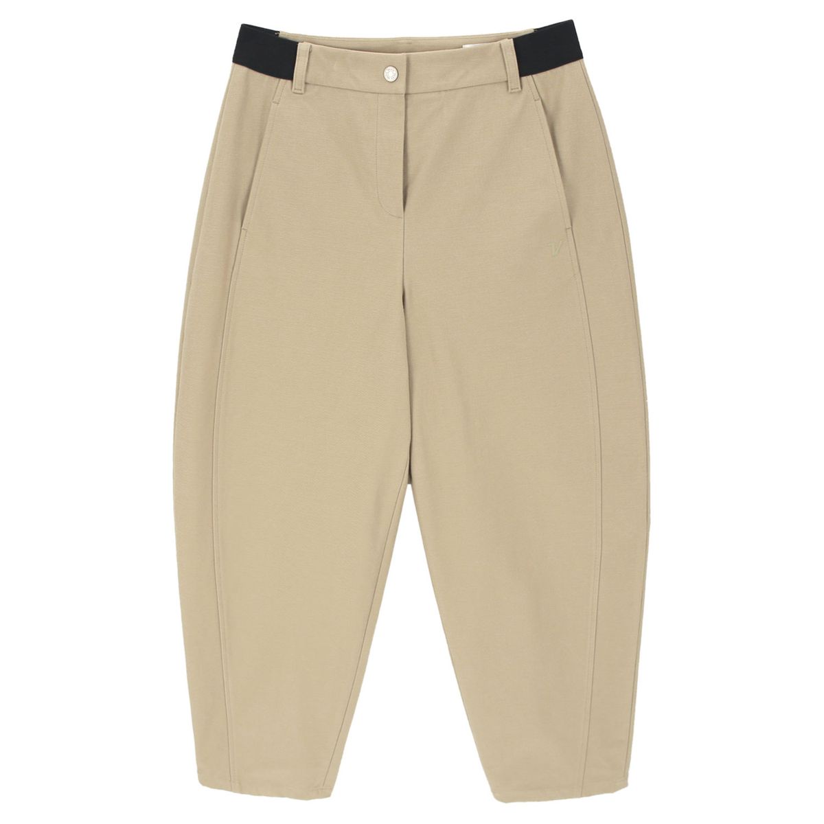 볼빅 골프웨어(VOLVIK GOLFWEAR) 여성 여성 코튼스판 커브드 팬츠 VLPTQ903_BE