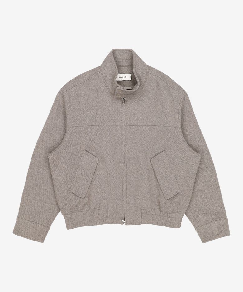 울(WOOL) 헤링턴 자켓 DS_그레이 M