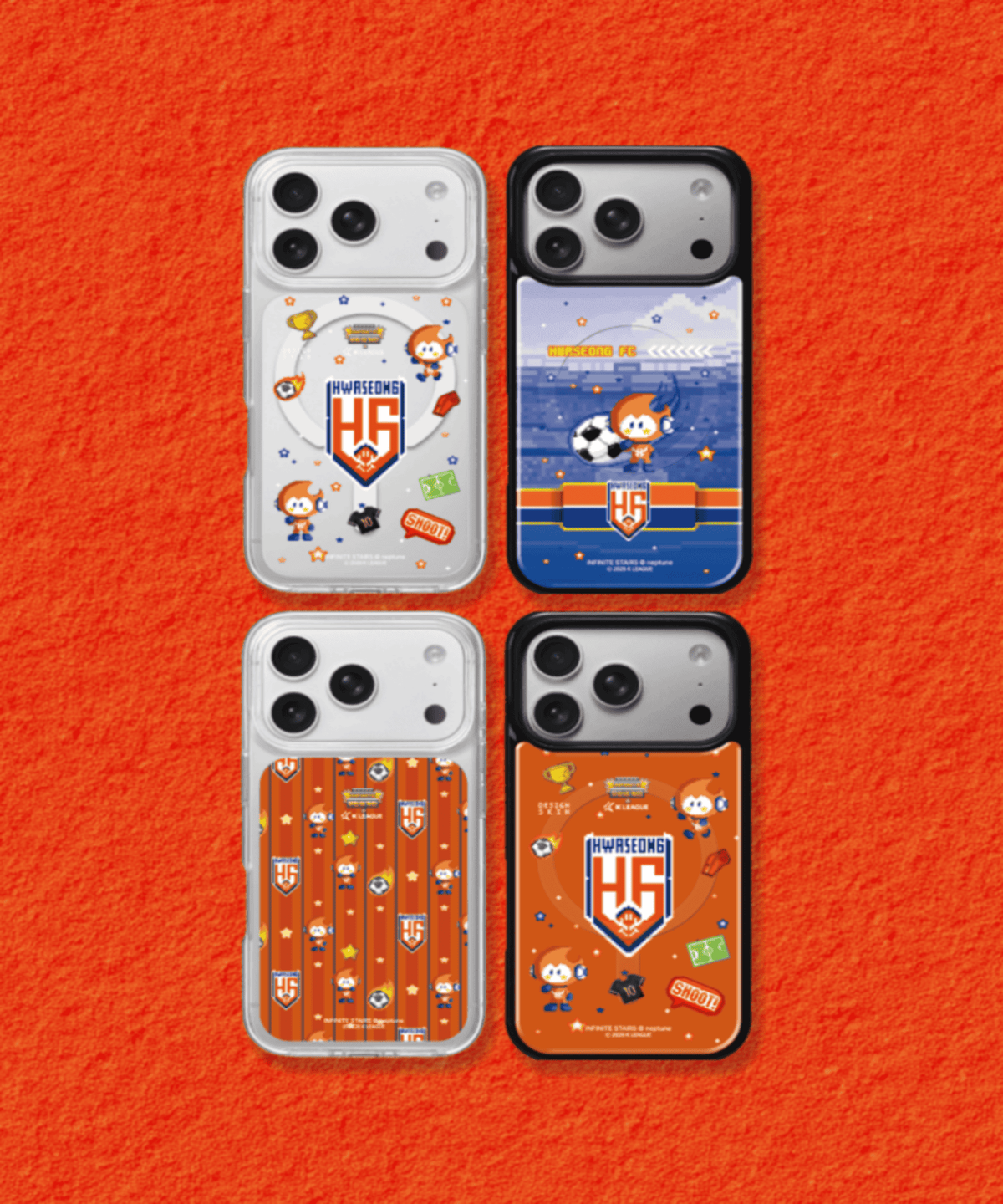 디자인스킨(DESIGNSKIN) 맥세이프 그래픽 케이스-K리그X무한의계단2/화성FC