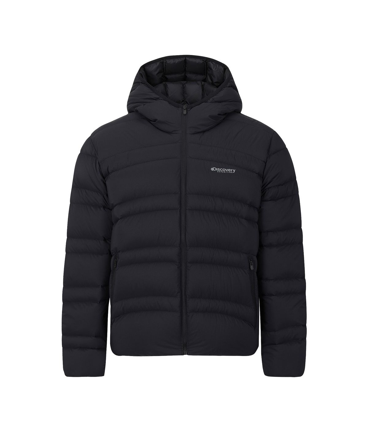 디스커버리 익스페디션(DISCOVERY EXPEDITION) 남성 웰니스 다운 중량패딩 (BLACK)