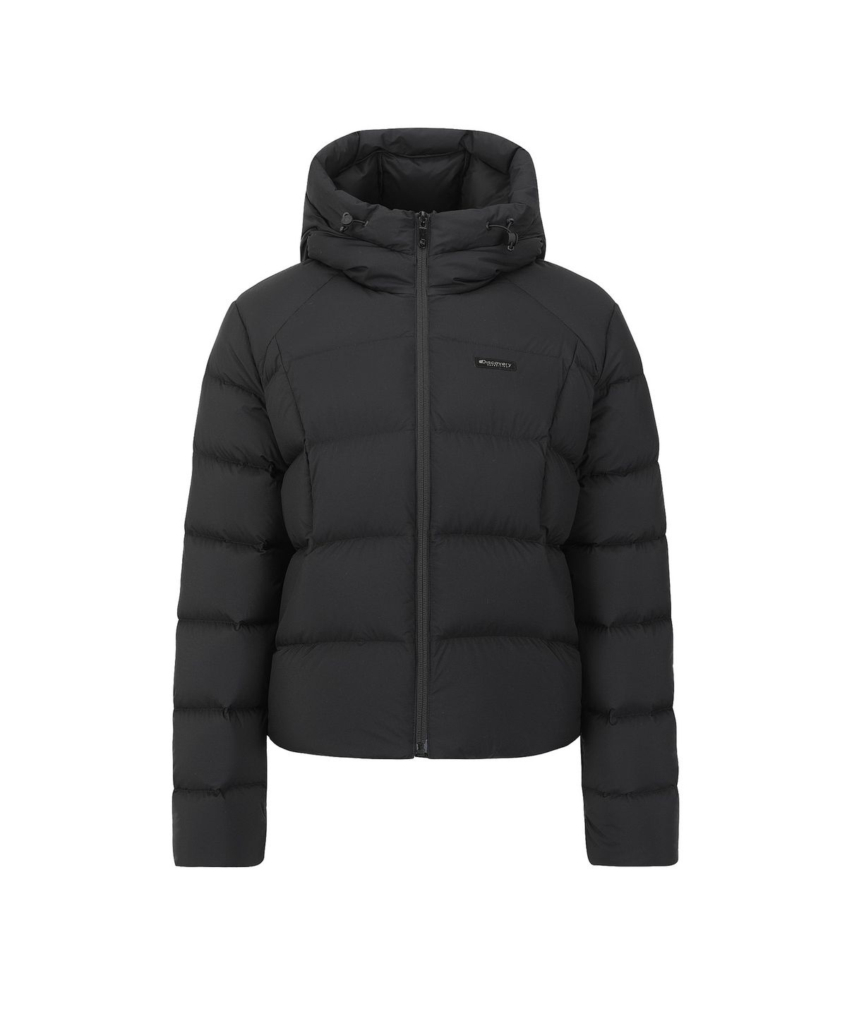 디스커버리 익스페디션(DISCOVERY EXPEDITION) 여성 올버트 크롭 다운 숏패딩 (BLACK)