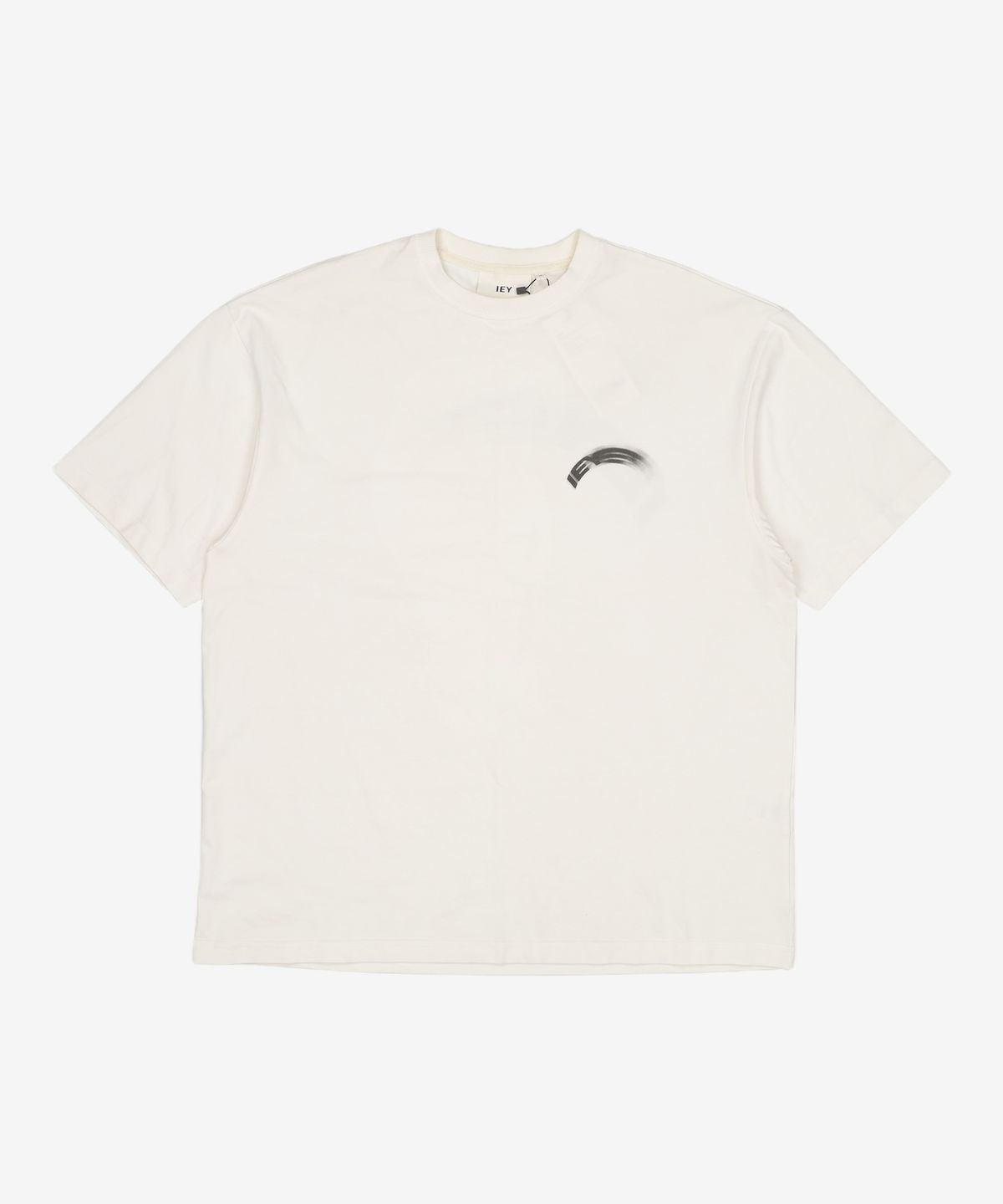 이에이(IEY) MOTION BACK LOGO T-SHIRT White M