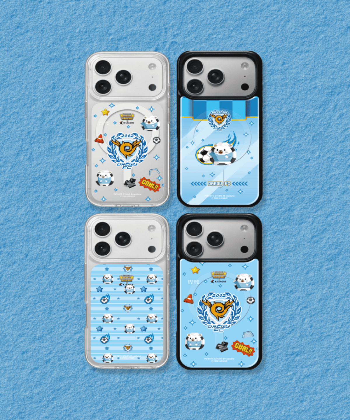 디자인스킨(DESIGNSKIN) 맥세이프 그래픽 케이스-K리그X무한의계단2/대구FC