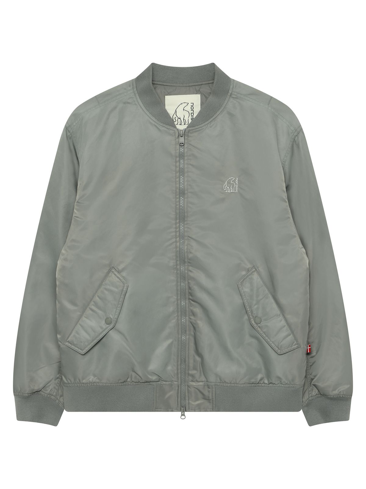 노르디스크(NORDISK) 워시드 MA-1 자켓 - M_FOREST GREEN