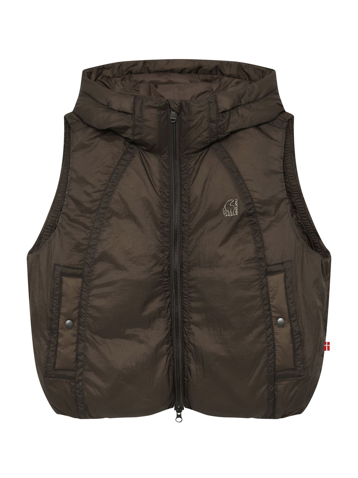 노르디스크(NORDISK) 프리그 크리스탈다운 베스트 - W_Dark Brown OWW26512E8