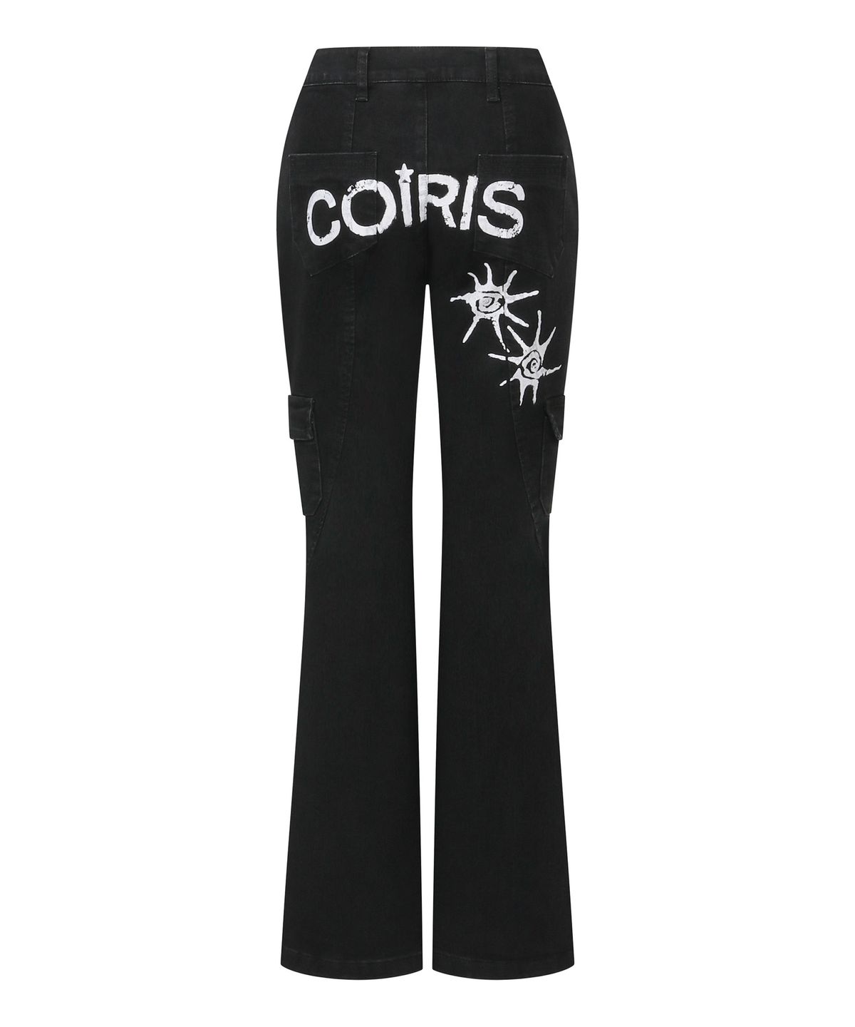 코이리스(COIRIS) 미엘 스프레이 카고 부츠컷 팬츠