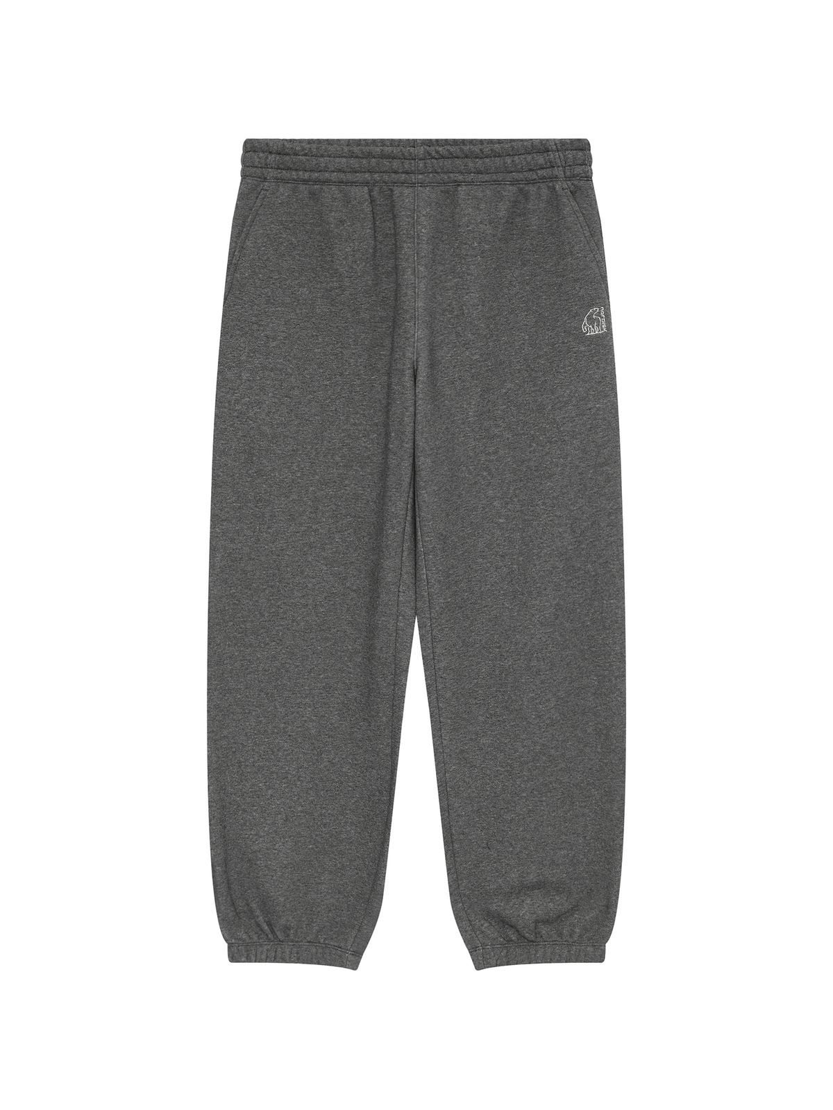 노르디스크(NORDISK) 스몰 폴라베어 기모 트레이닝 조거 팬츠 - U_MELANGE DARK GREY OUW26335ZJ