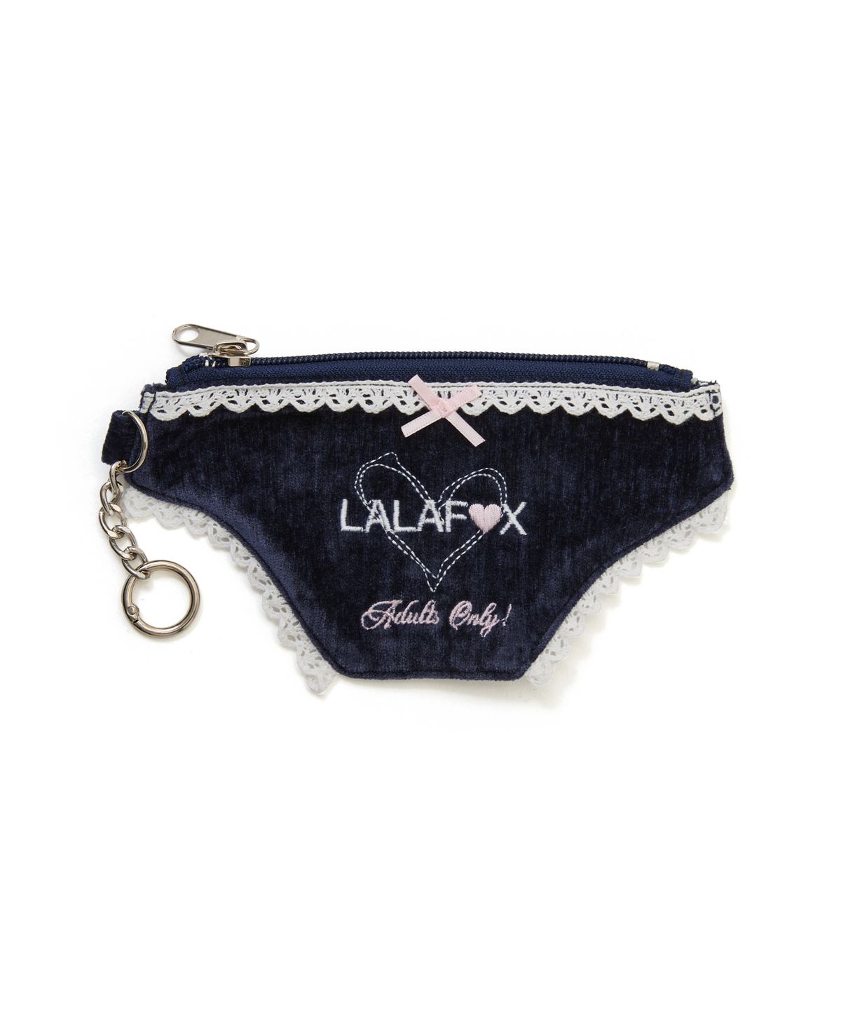 라라폭스(LALAFOX) 벨벳 팬티파우치 (NAVY) BS7AA004