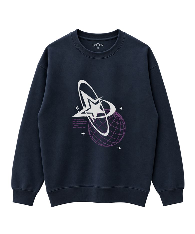 BEYOND STARS SWEATSHIRT (Navy)