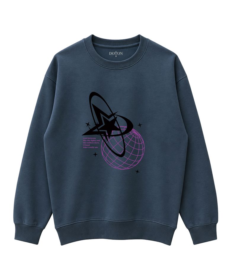 BEYOND STARS SWEATSHIRT (Blue)
