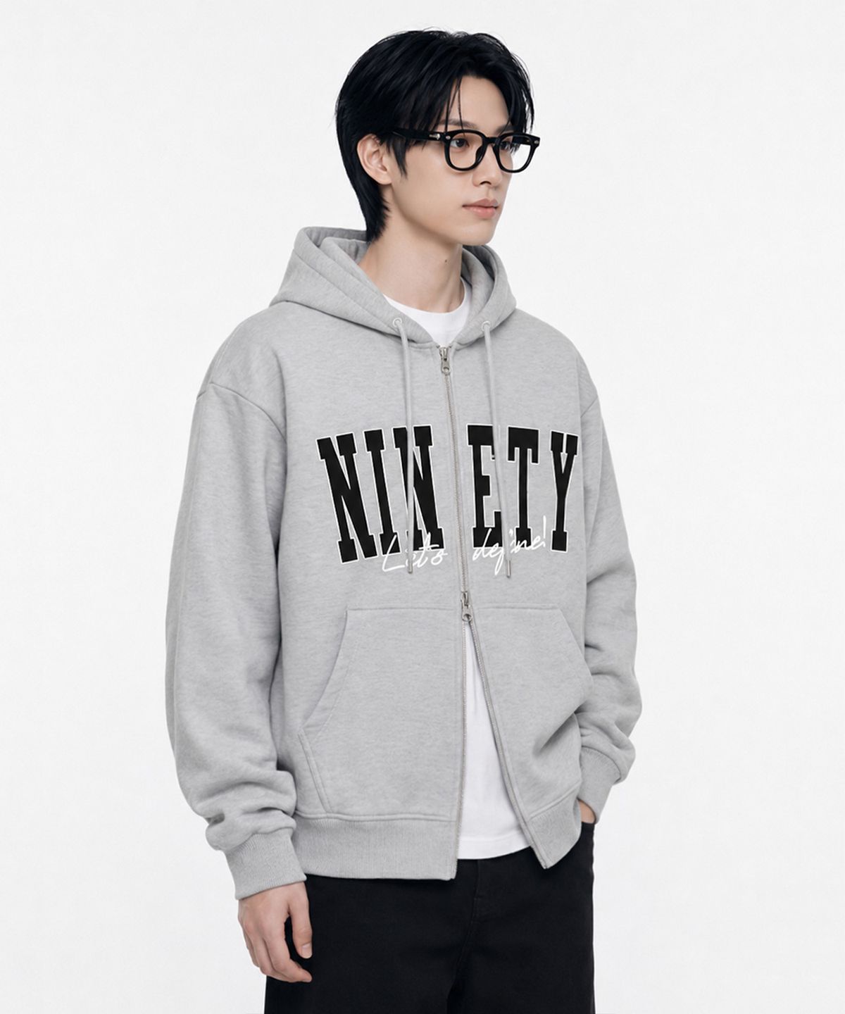 엔티이티(NTET) 빅 나인티 투웨이 후드집업 (4color)