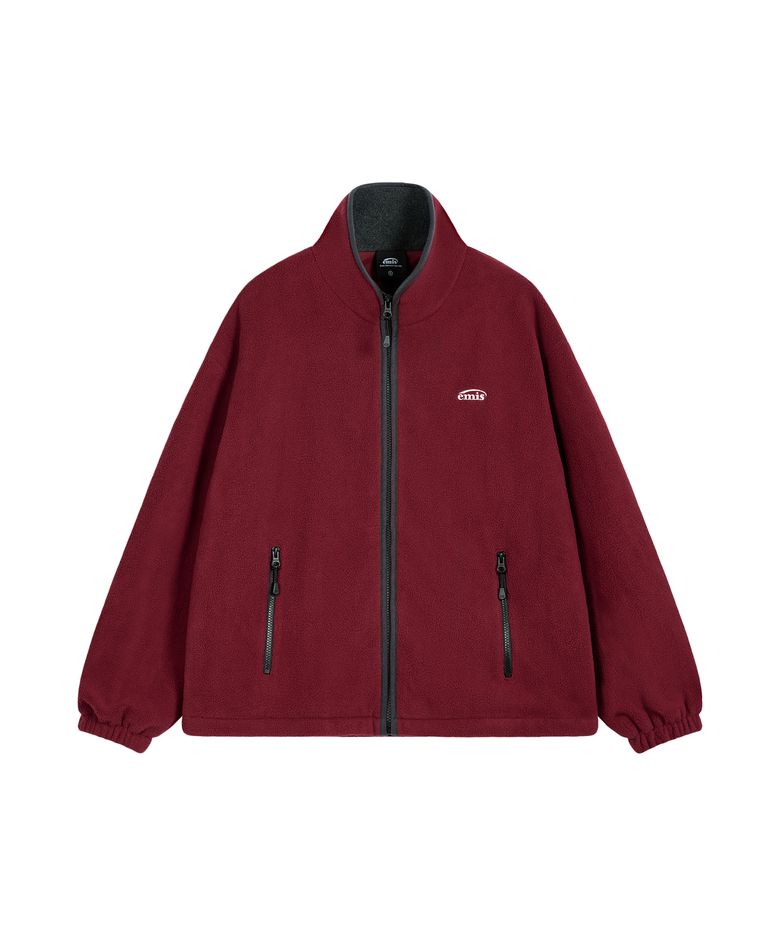 NEW LOGO FLEECE JACKET-RED