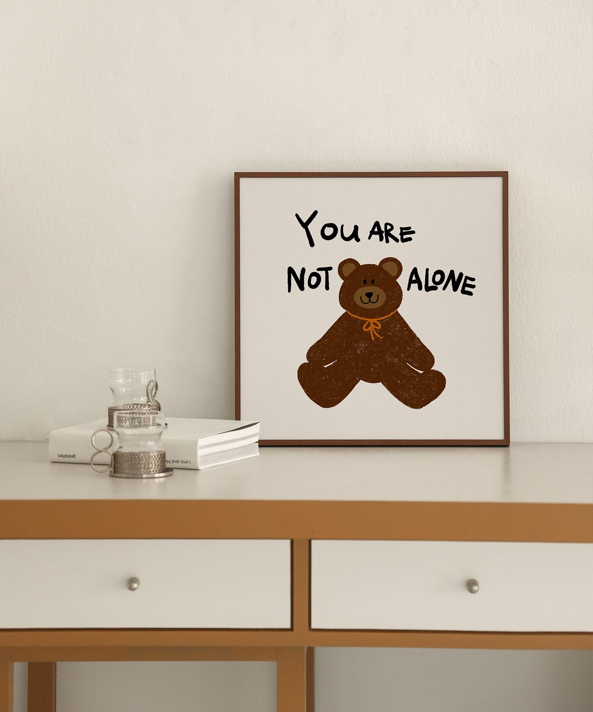 뚜누(TOUNOU) 차윤아트 작가, You are not alone 포스터