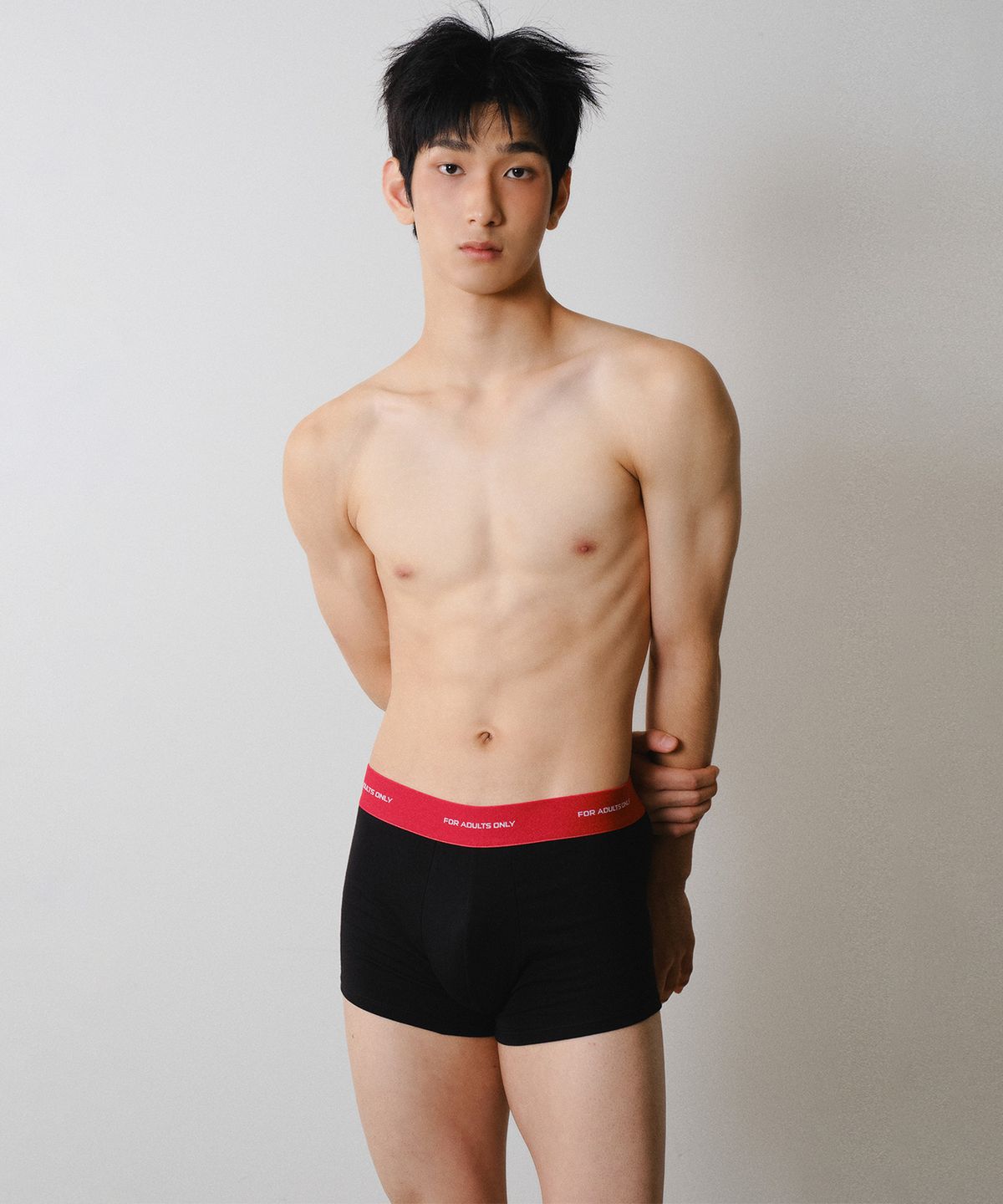 레코딩하우스(RECORDINGHOUSE) FOR ADULTS ONLY BOXER [BLACK]