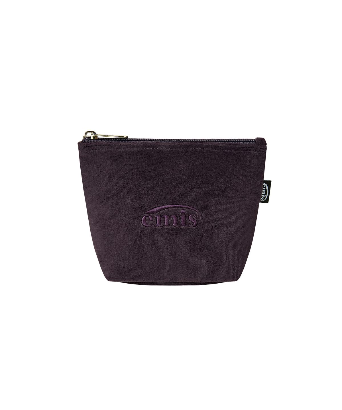 이미스(EMIS) VELVET MINI POUCH-PURPLE