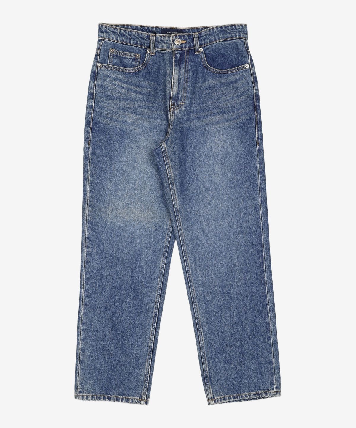 커스텀멜로우(CUSTOMELLOW) long straight denim pants_CWPAM23382BUX 30