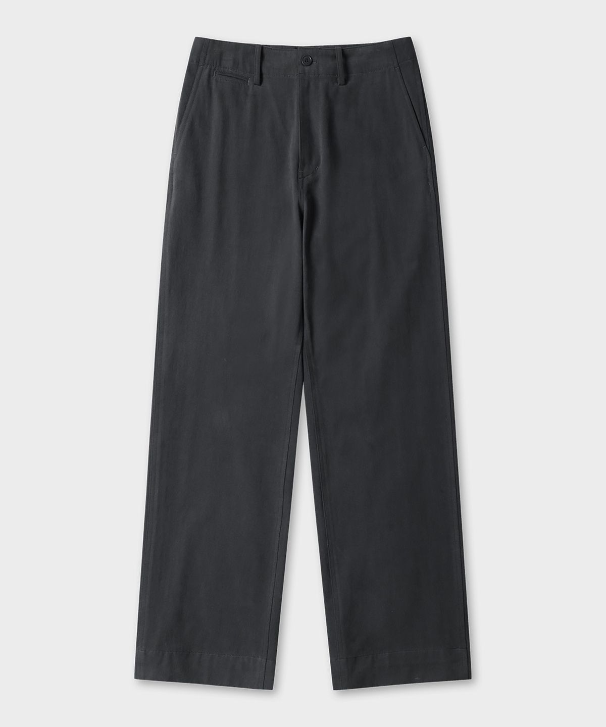 테일던(TAILDERN) Kerouac Cotton Officer Chino Pants Grey