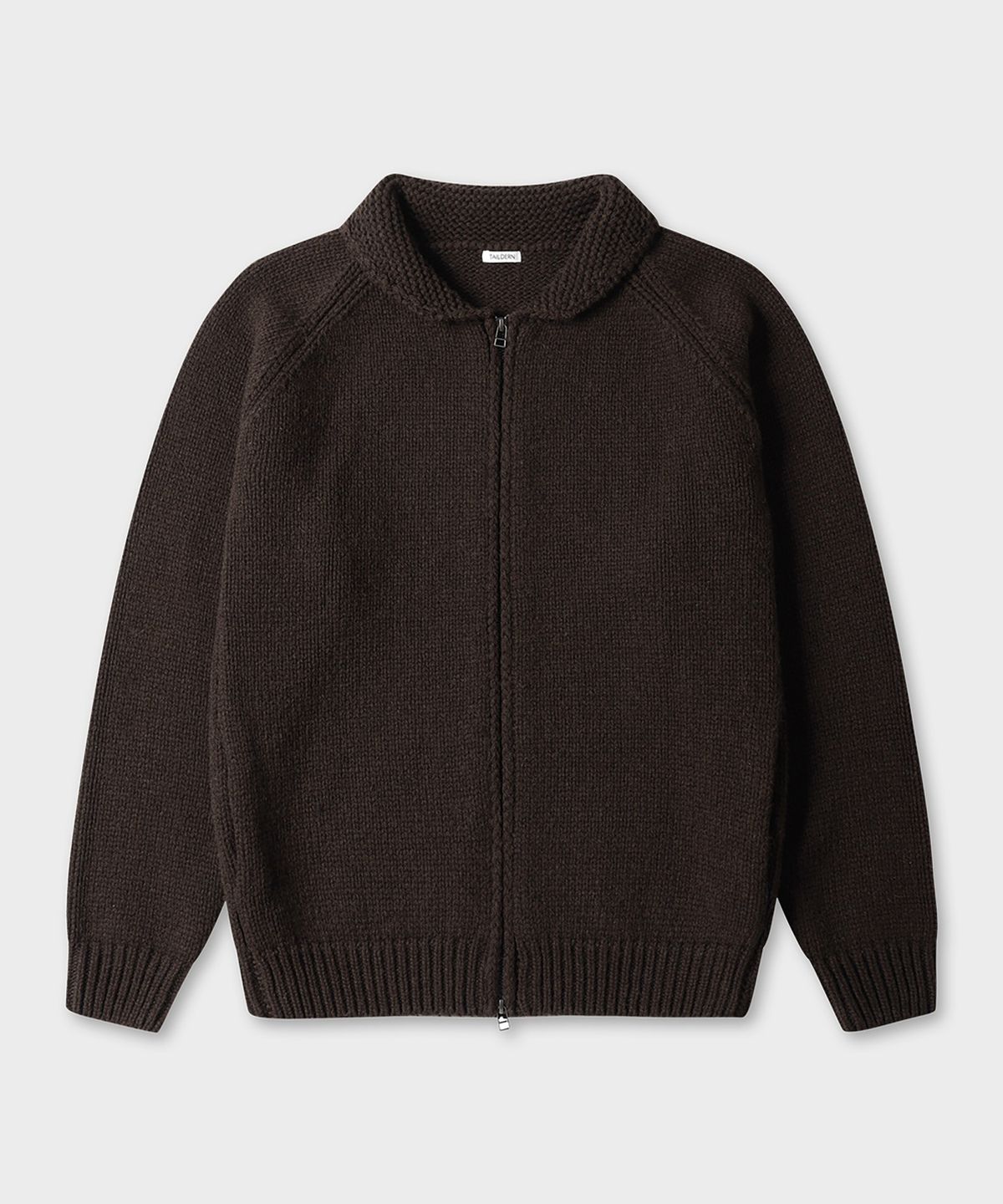테일던(TAILDERN) Grace Cowichan Cardigan Brown