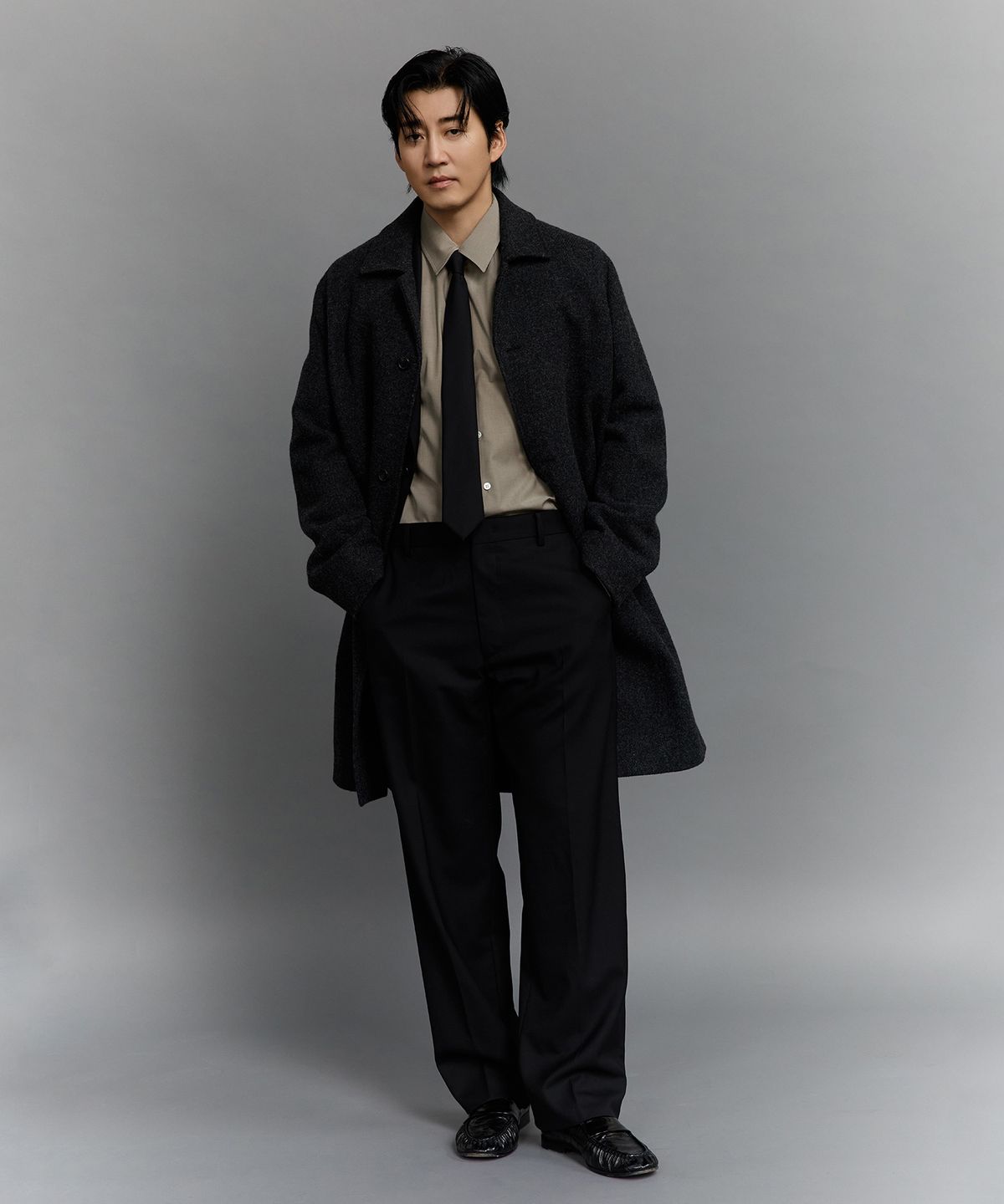 테일던(TAILDERN) Tati Wool Coat Charcoal