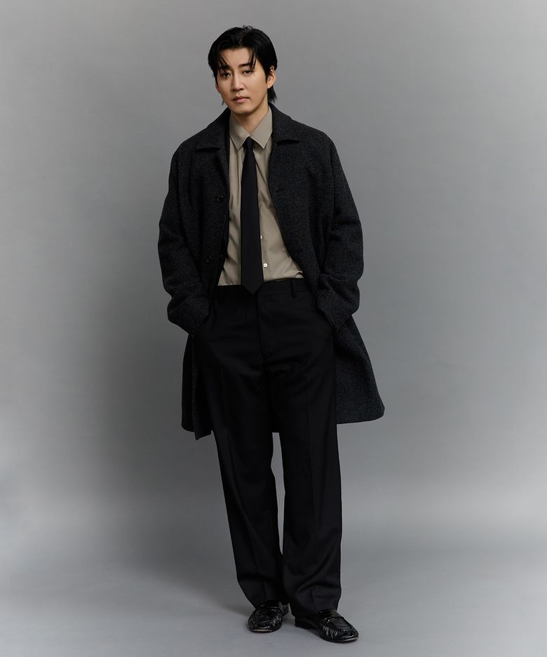 Tati Wool Coat Charcoal