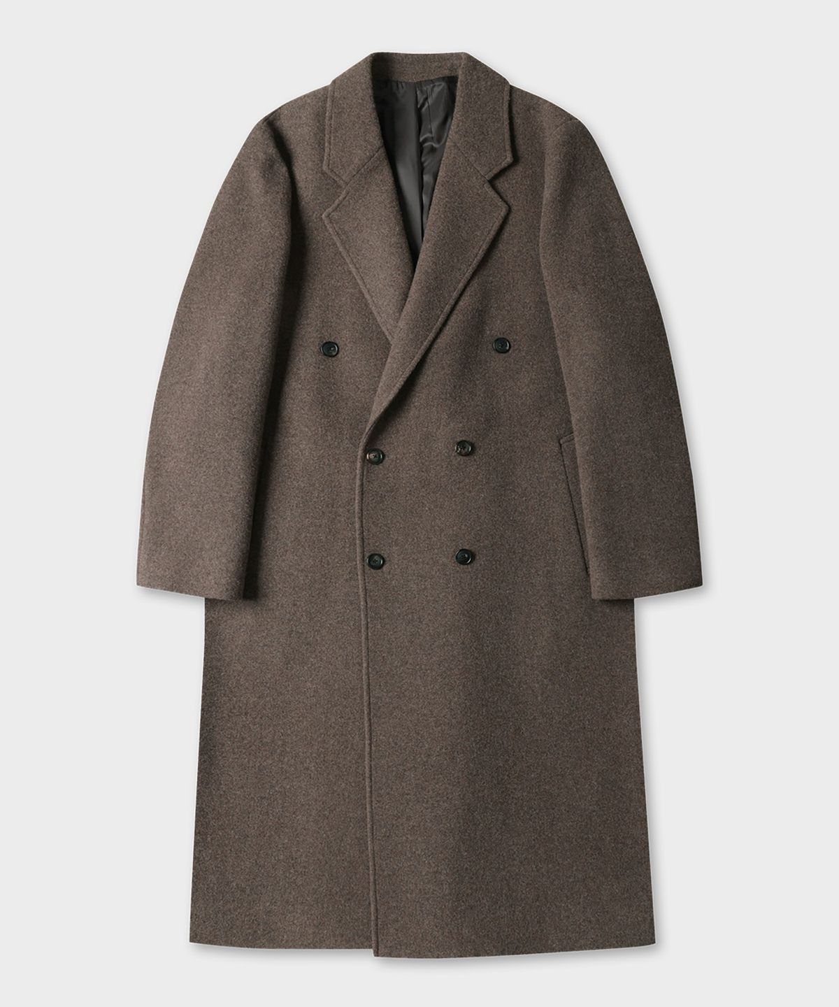 테일던(TAILDERN) Leonard Wool Cash Double Coat Cocoa