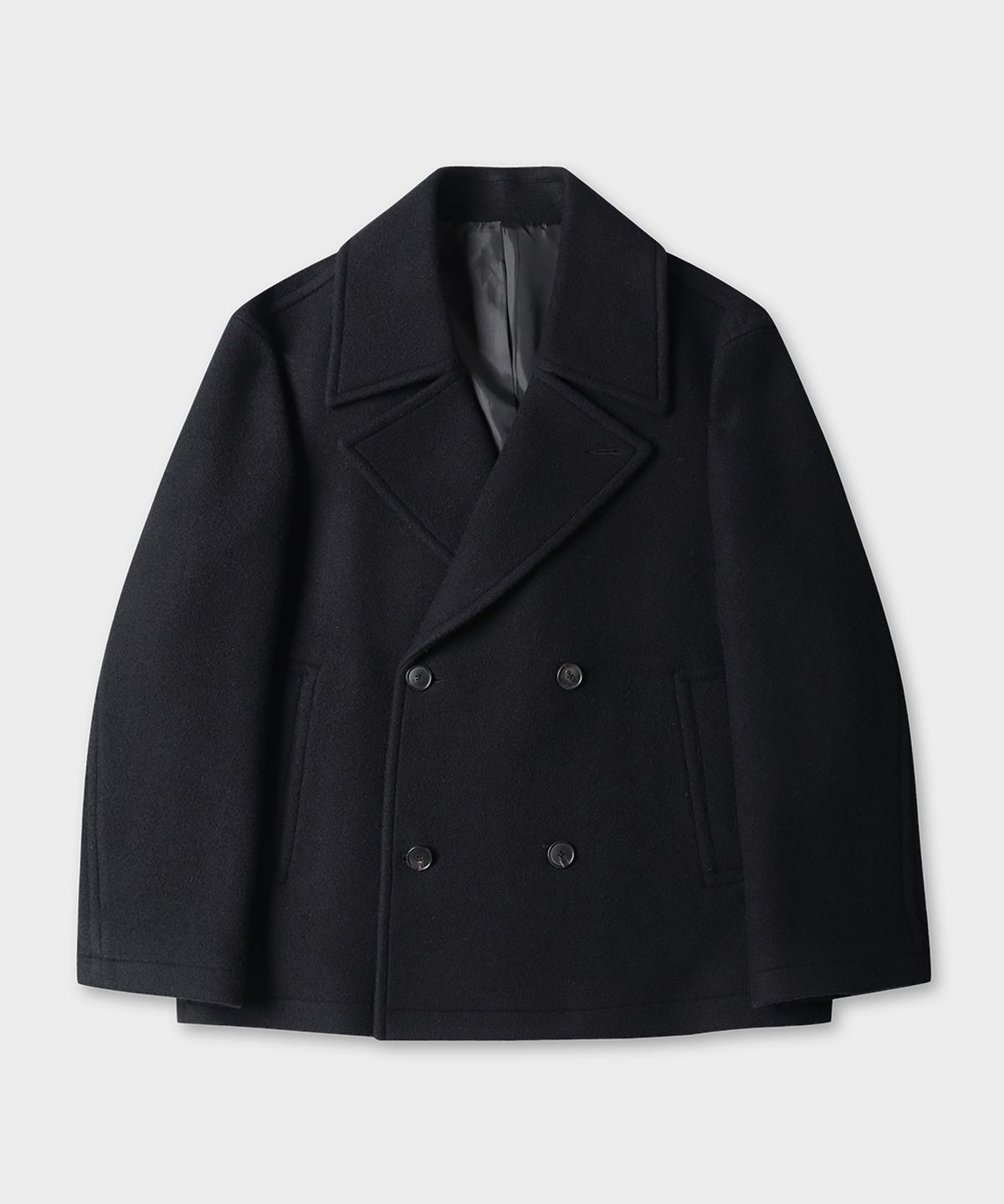 테일던(TAILDERN) Melville Wool Blend Peacoat Dark Navy