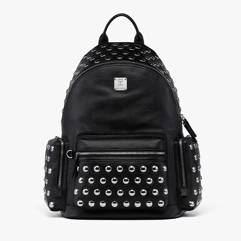 Stark 갤러틱 갈라 양가죽 백팩 MMKGSVE05BK001