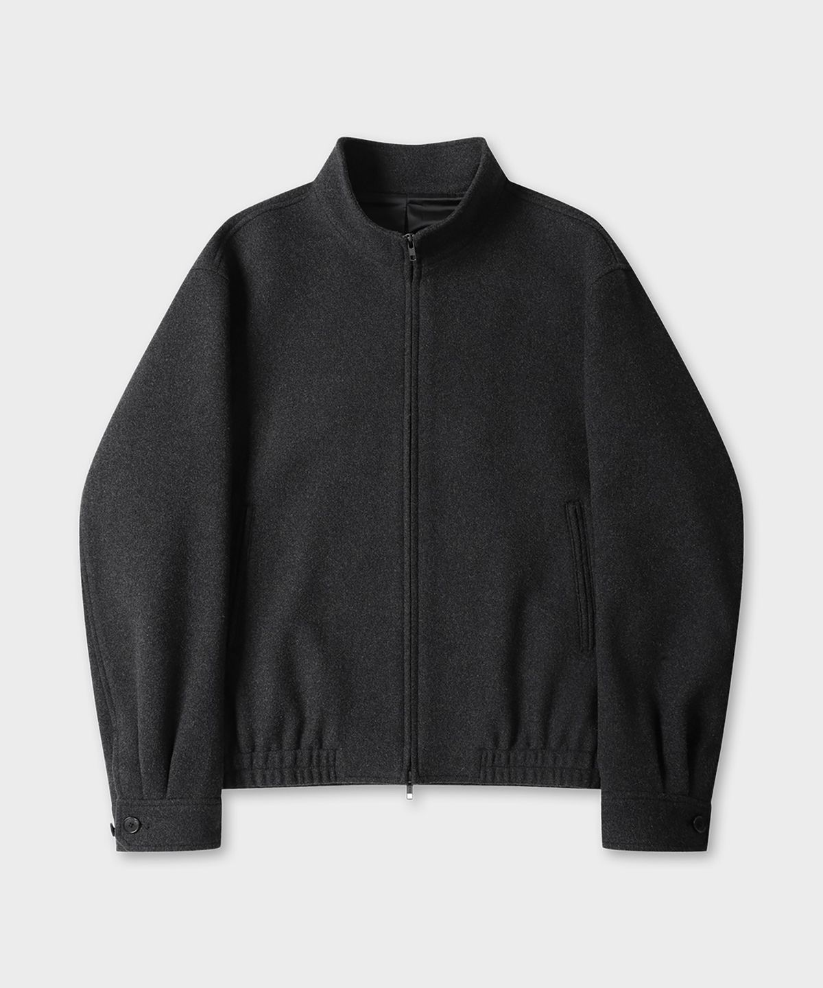 테일던(TAILDERN) Auster High Neck Blouson Charcoal