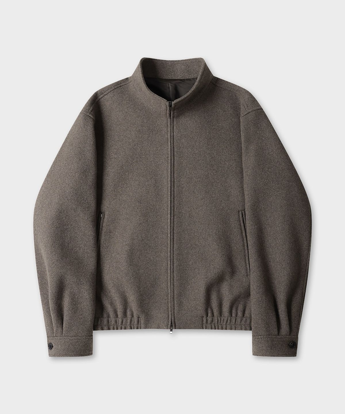 테일던(TAILDERN) Auster High Neck Blouson Dark Khaki