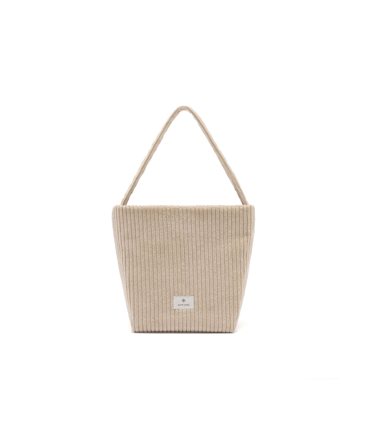스노우피크 어패럴(SNOWPEAK APPAREL) 코듀로이 미니 토트백 2L (S26FWFTB62) Beige