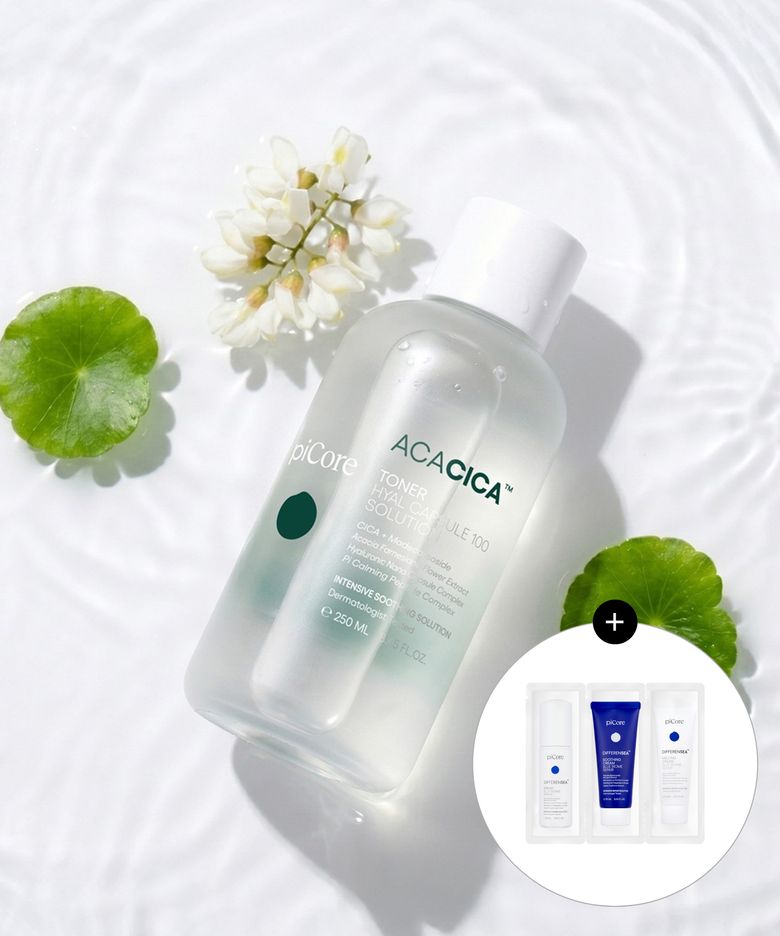 [3종 샤쉐 1매 증정] 아카시카 토너 히알캡슐 100 솔루션 250mL